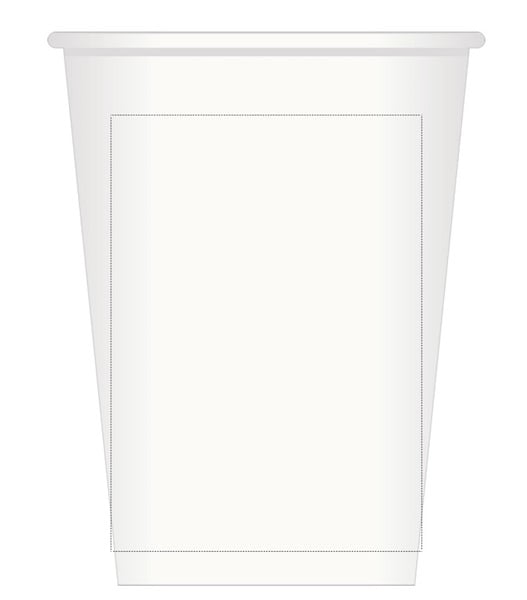 Solo Cup Single-Sided Poly Paper Hot Cups 12 oz. White