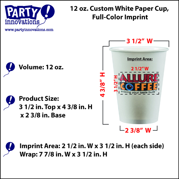 Recyclable Paper Cup 12oz, Coffee Tasting