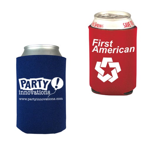 Custom Printed 24 oz. Can Coolers in Camo - Qty: 50