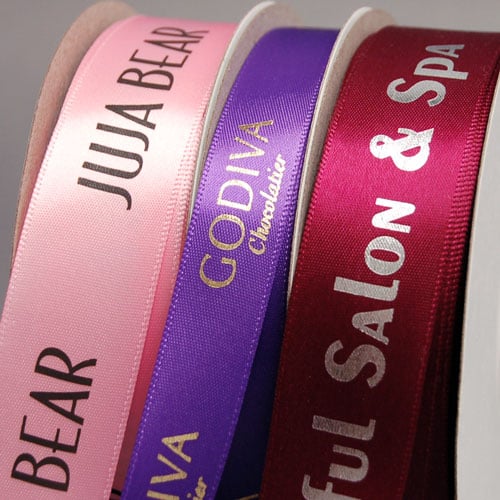 Dark Red Double Faced Satin Ribbon x 25 or 50 Metre Rolls!