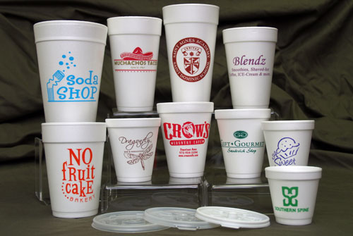 Personalized 16 oz Foam Cups (Online Preview)