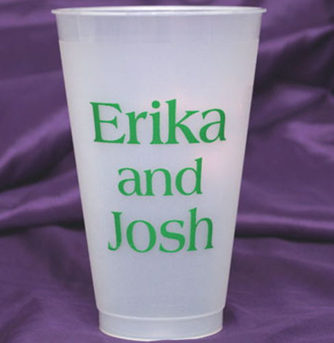 Custom 20 oz Frost Flex® Plastic Cups